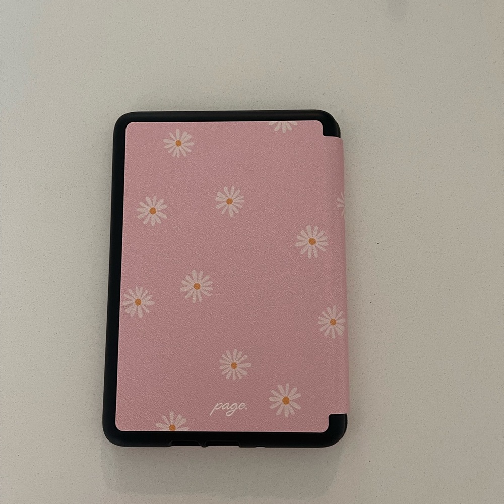 Pink Daisy Pattern Tablet Case - Picture 3 of 3